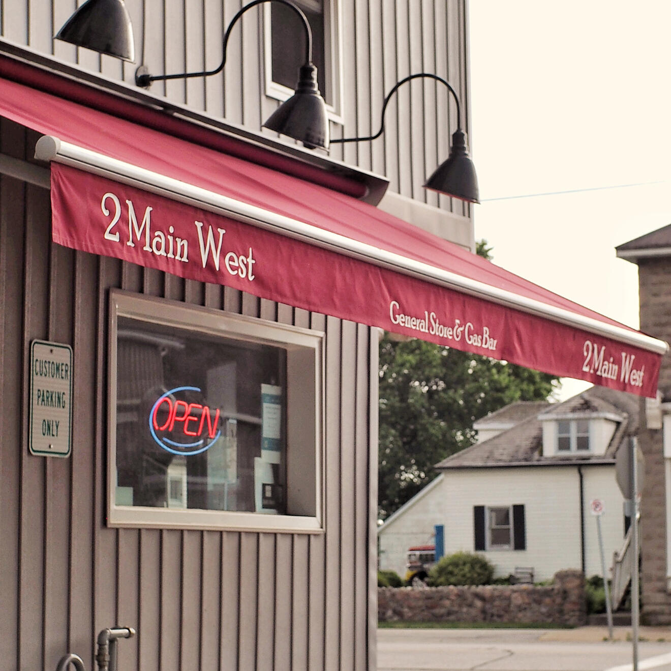 Front facade of 2 Main West General Store
